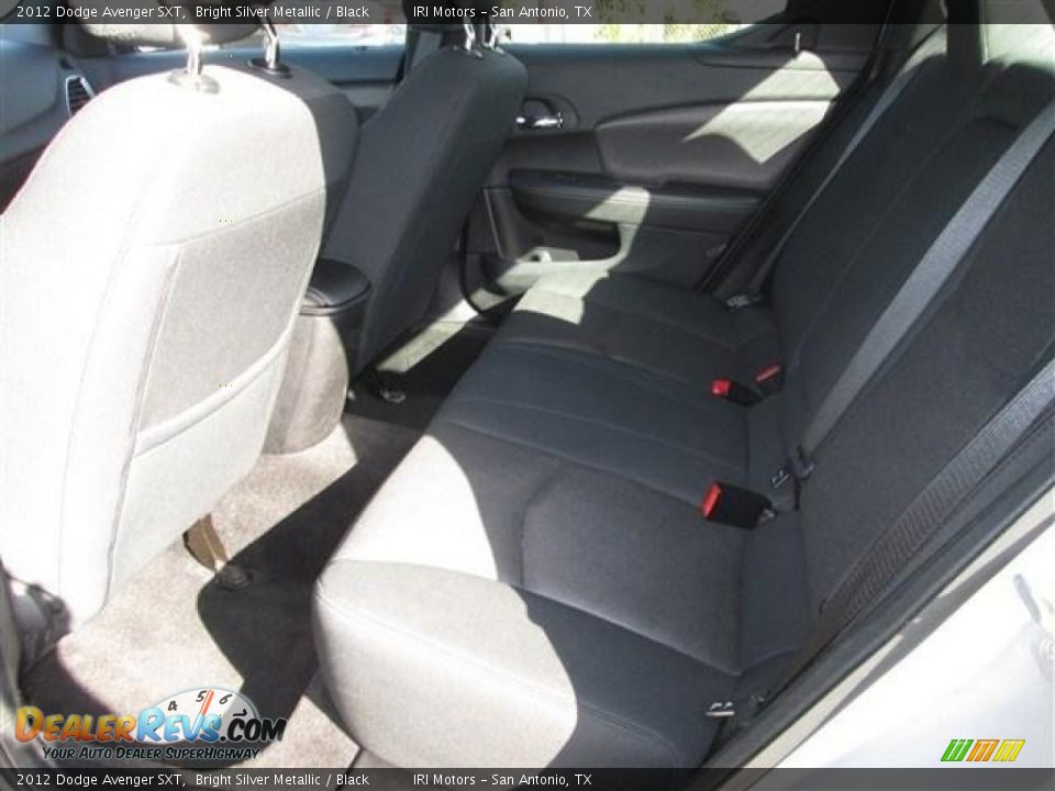 2012 Dodge Avenger SXT Bright Silver Metallic / Black Photo #17