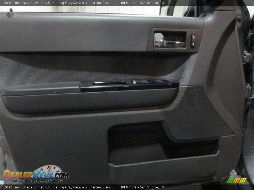 2012 Ford Escape Limited V6 Sterling Gray Metallic / Charcoal Black Photo #9