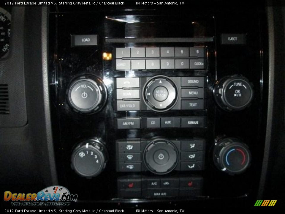 2012 Ford Escape Limited V6 Sterling Gray Metallic / Charcoal Black Photo #14