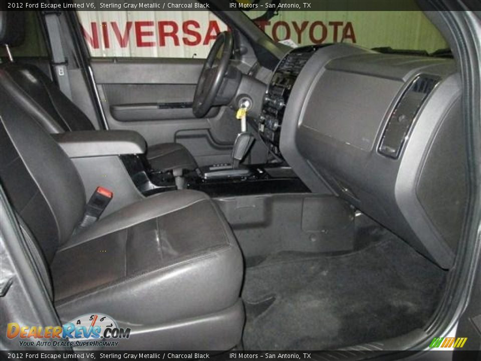 2012 Ford Escape Limited V6 Sterling Gray Metallic / Charcoal Black Photo #17