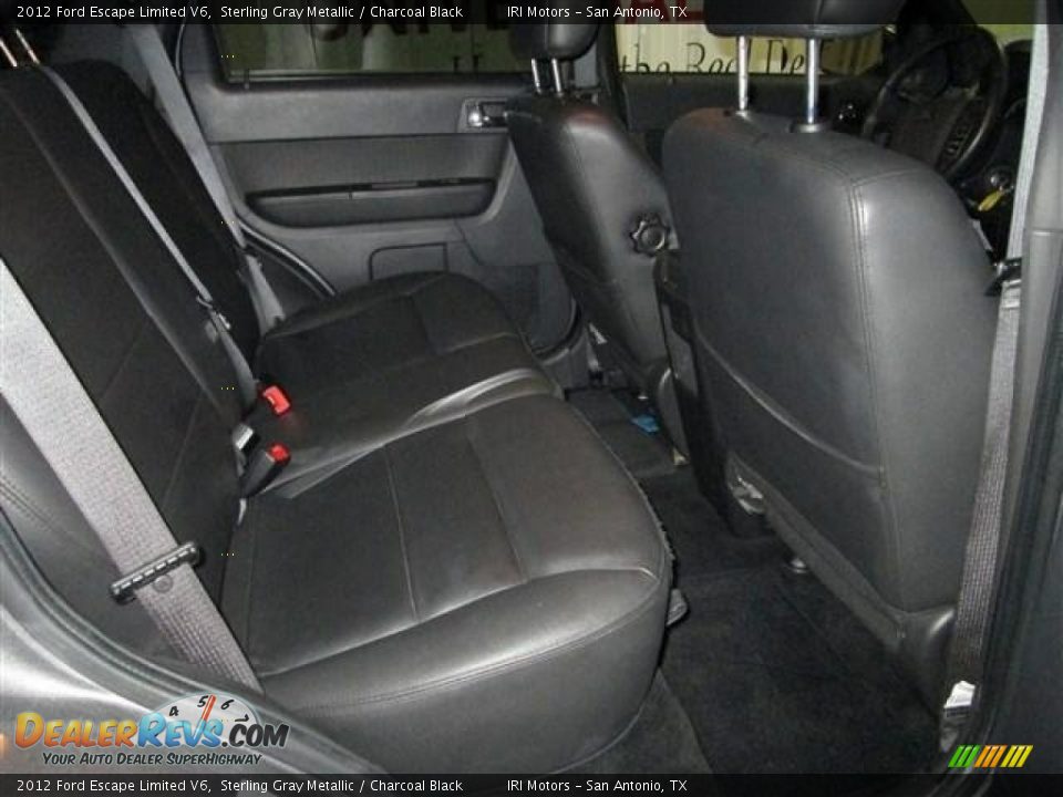 2012 Ford Escape Limited V6 Sterling Gray Metallic / Charcoal Black Photo #19