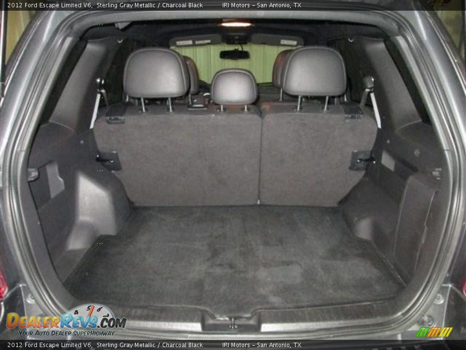2012 Ford Escape Limited V6 Sterling Gray Metallic / Charcoal Black Photo #21