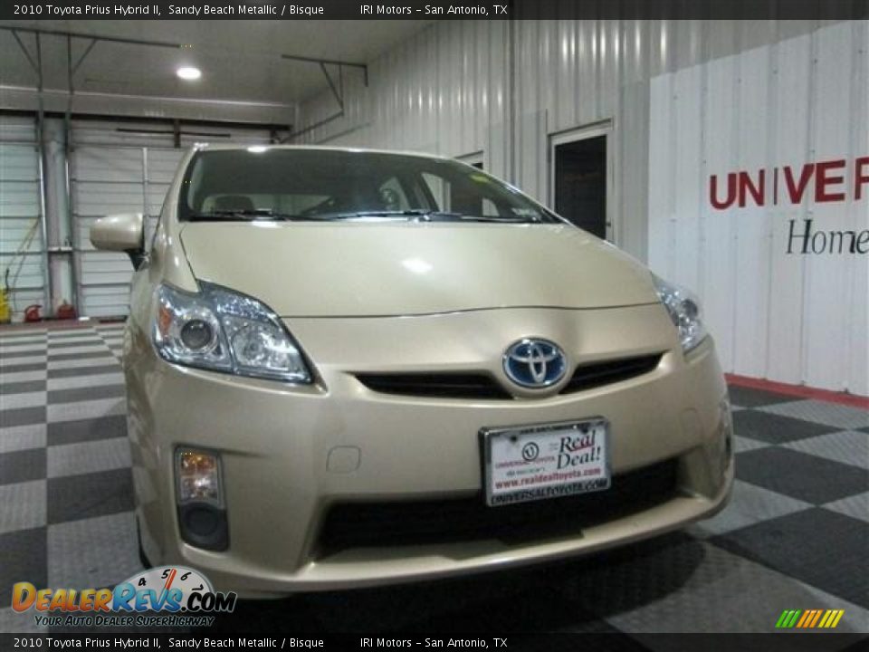 2010 Toyota Prius Hybrid II Sandy Beach Metallic / Bisque Photo #2