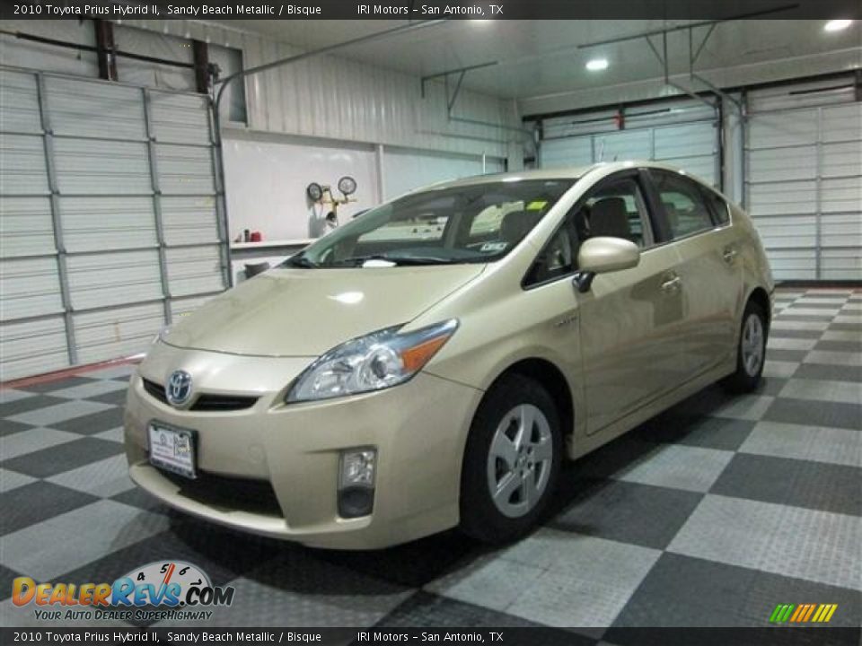 2010 Toyota Prius Hybrid II Sandy Beach Metallic / Bisque Photo #3
