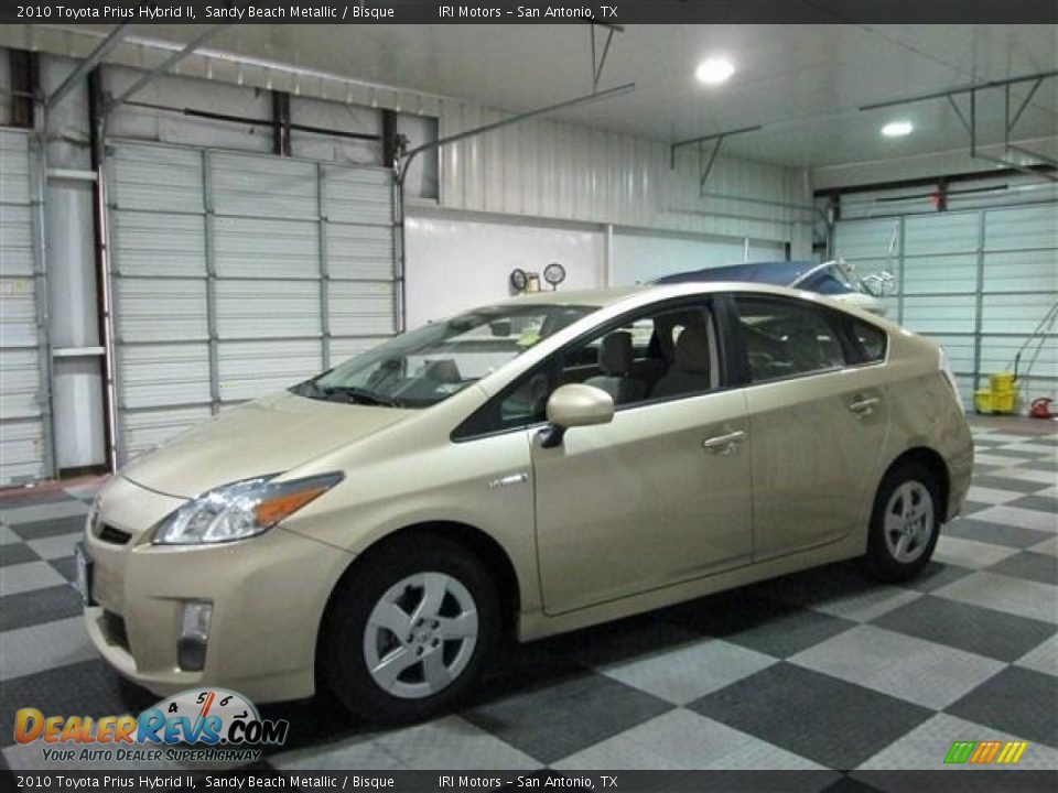 2010 Toyota Prius Hybrid II Sandy Beach Metallic / Bisque Photo #4