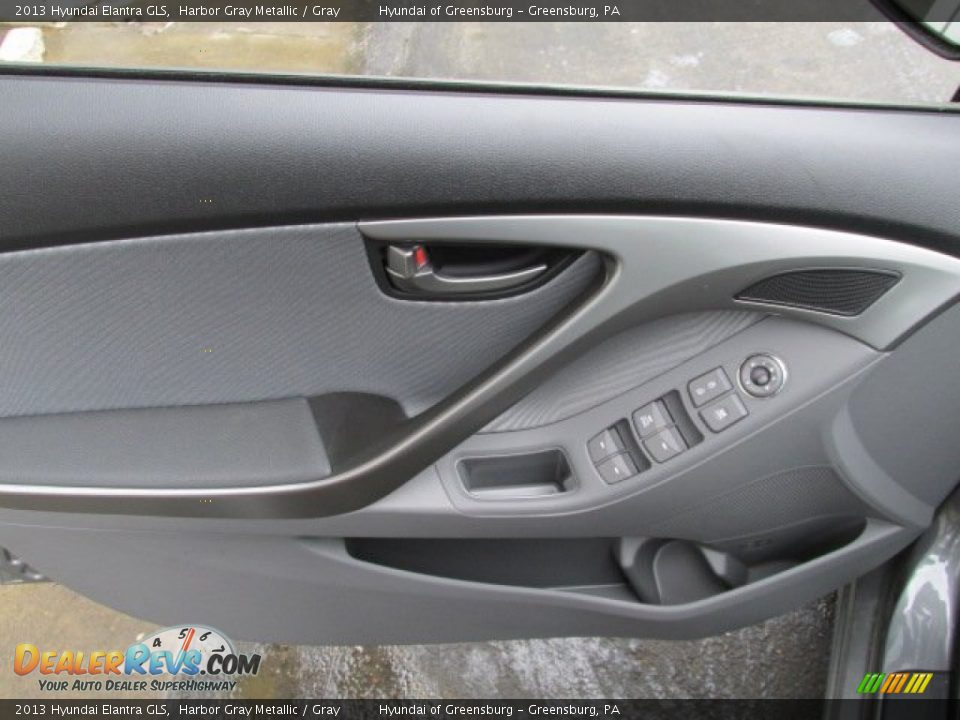 2013 Hyundai Elantra GLS Harbor Gray Metallic / Gray Photo #5