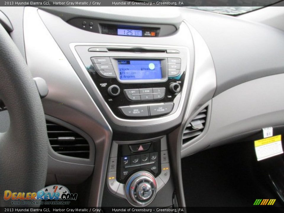 2013 Hyundai Elantra GLS Harbor Gray Metallic / Gray Photo #8