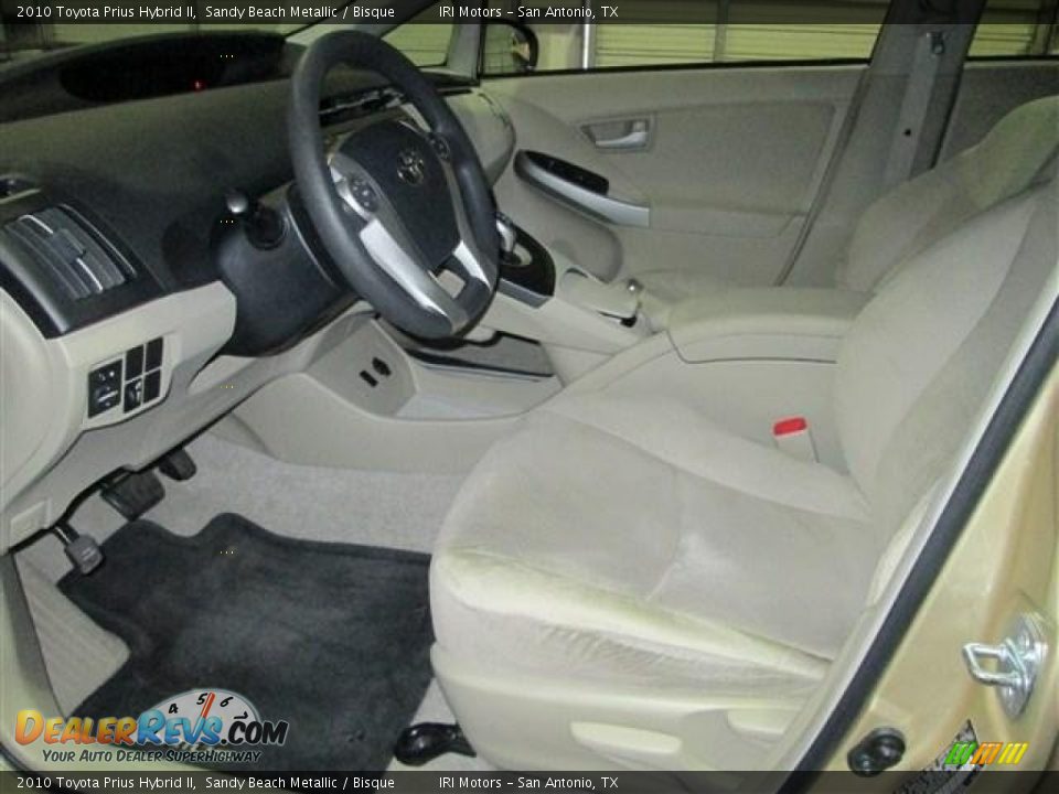 2010 Toyota Prius Hybrid II Sandy Beach Metallic / Bisque Photo #10