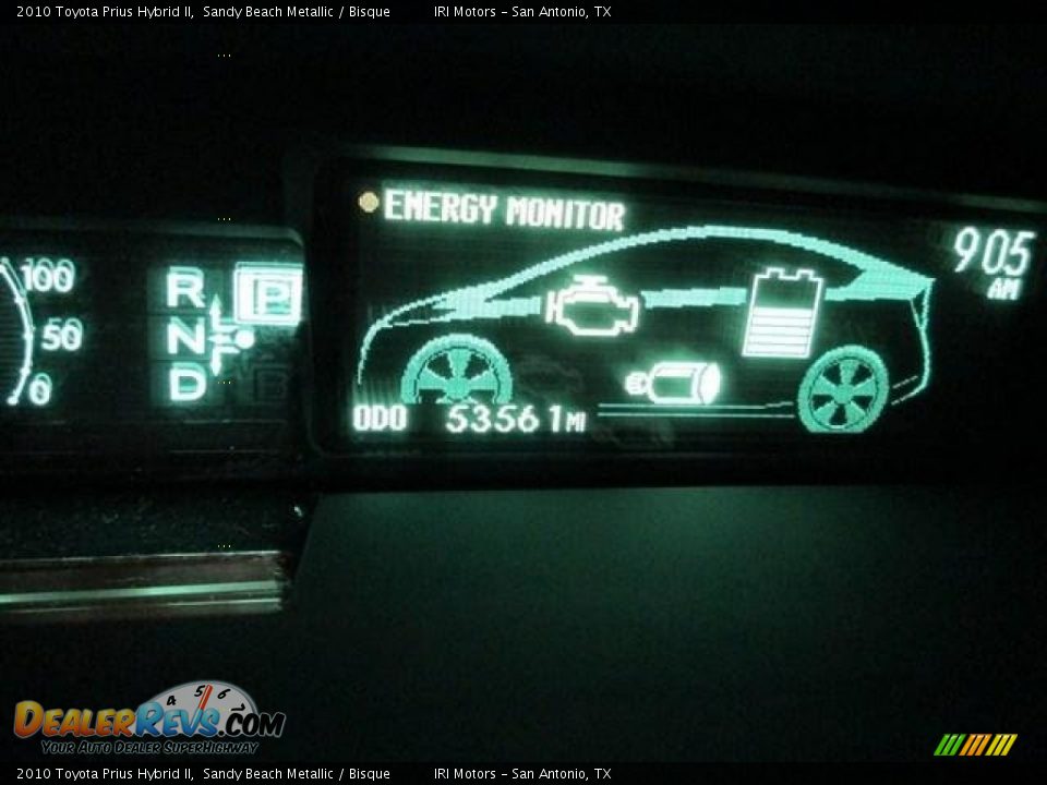 2010 Toyota Prius Hybrid II Sandy Beach Metallic / Bisque Photo #12