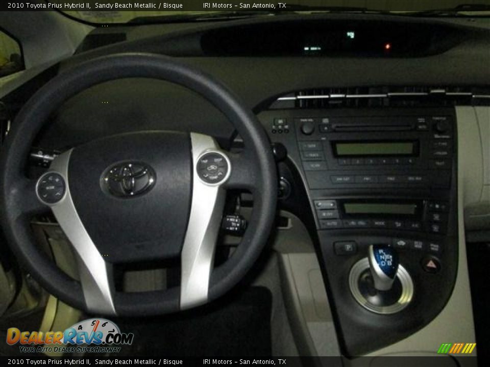 2010 Toyota Prius Hybrid II Sandy Beach Metallic / Bisque Photo #13