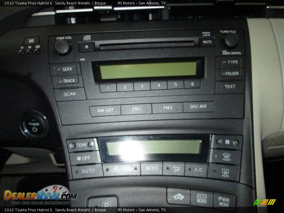 2010 Toyota Prius Hybrid II Sandy Beach Metallic / Bisque Photo #14