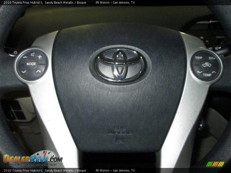 2010 Toyota Prius Hybrid II Sandy Beach Metallic / Bisque Photo #15