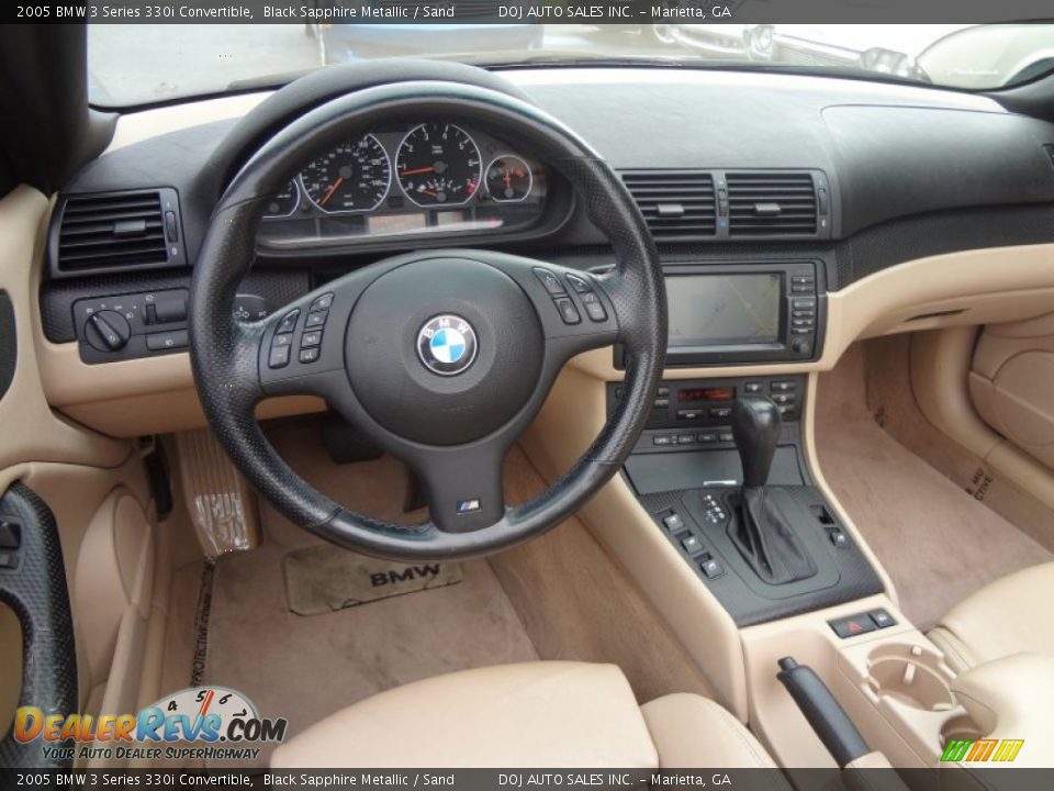 Dashboard of 2005 BMW 3 Series 330i Convertible Photo #7