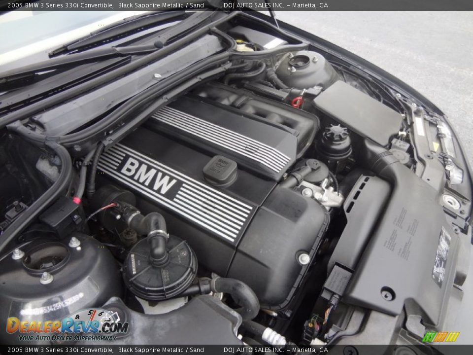 2005 BMW 3 Series 330i Convertible 3.0L DOHC 24V Inline 6 Cylinder Engine Photo #18