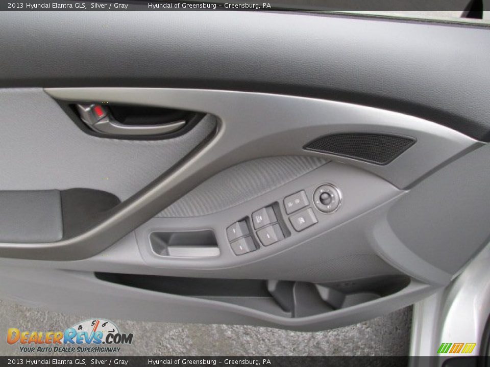 2013 Hyundai Elantra GLS Silver / Gray Photo #6