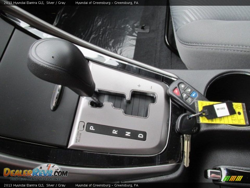 2013 Hyundai Elantra GLS Silver / Gray Photo #9