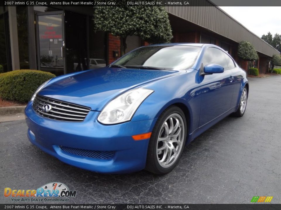 Front 3/4 View of 2007 Infiniti G 35 Coupe Photo #1
