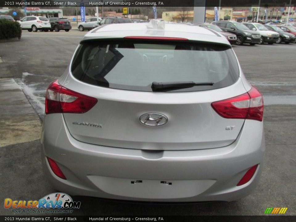 2013 Hyundai Elantra GT Silver / Black Photo #4
