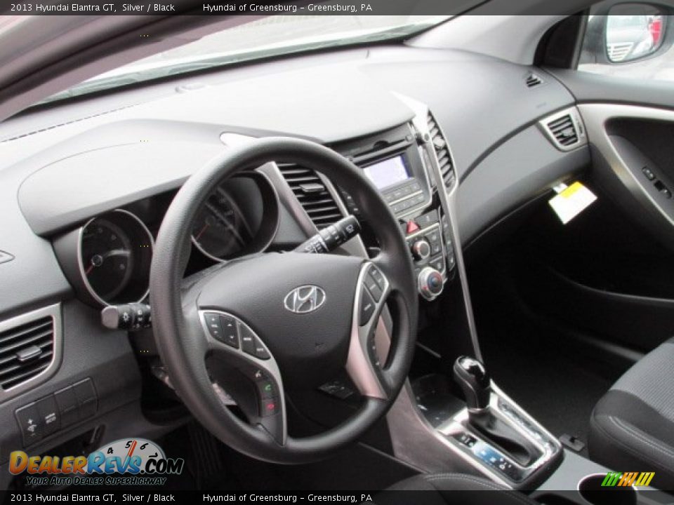 2013 Hyundai Elantra GT Silver / Black Photo #5