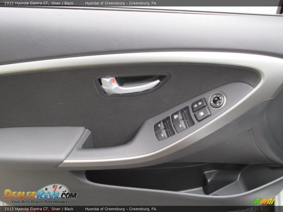 2013 Hyundai Elantra GT Silver / Black Photo #6