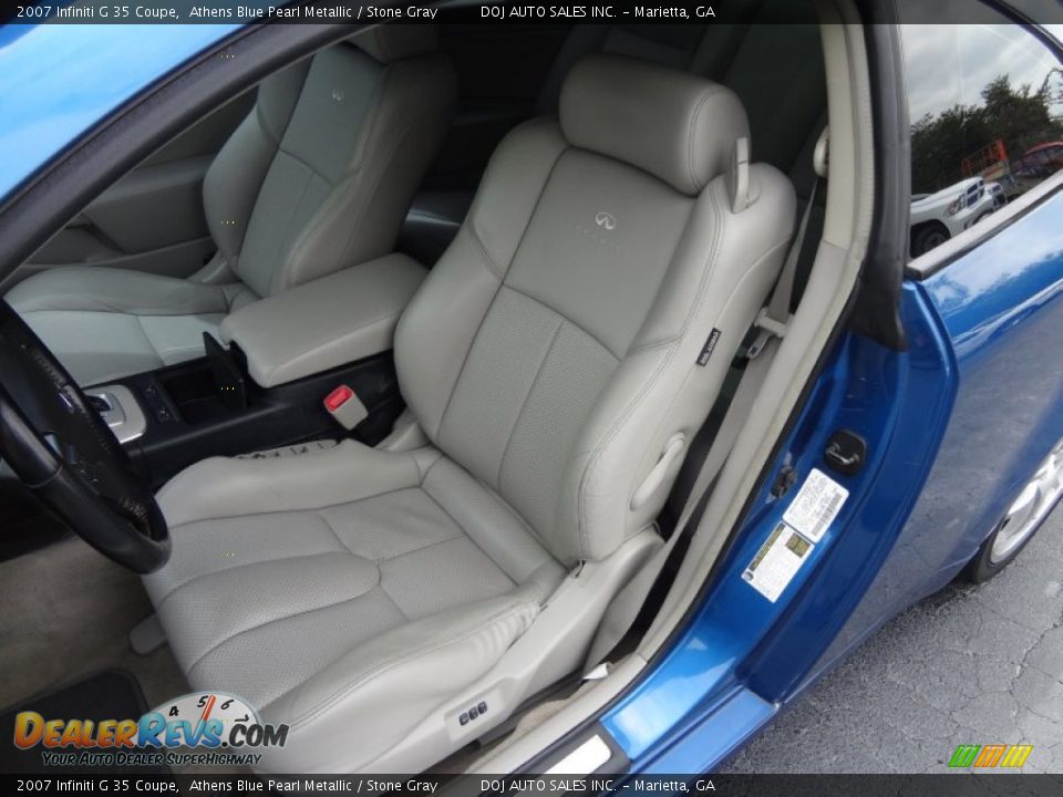 Front Seat of 2007 Infiniti G 35 Coupe Photo #7