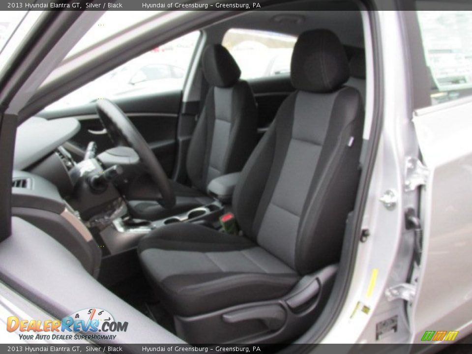 2013 Hyundai Elantra GT Silver / Black Photo #7