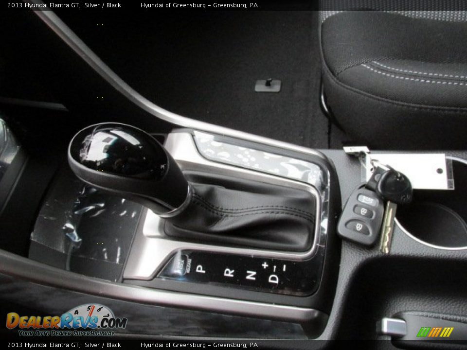 2013 Hyundai Elantra GT Silver / Black Photo #8