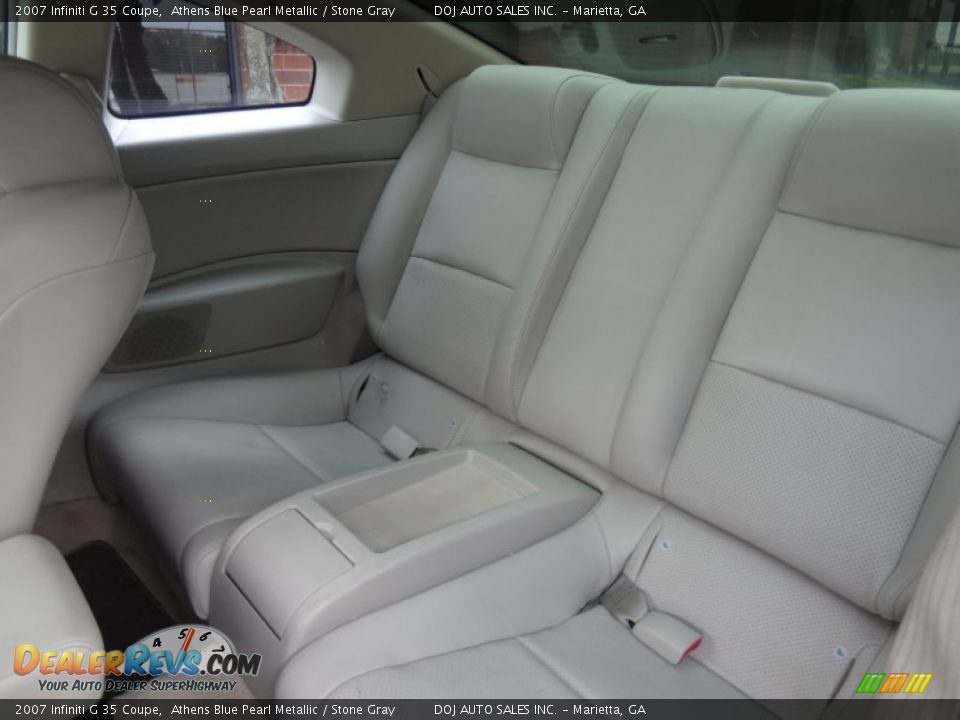 Rear Seat of 2007 Infiniti G 35 Coupe Photo #8