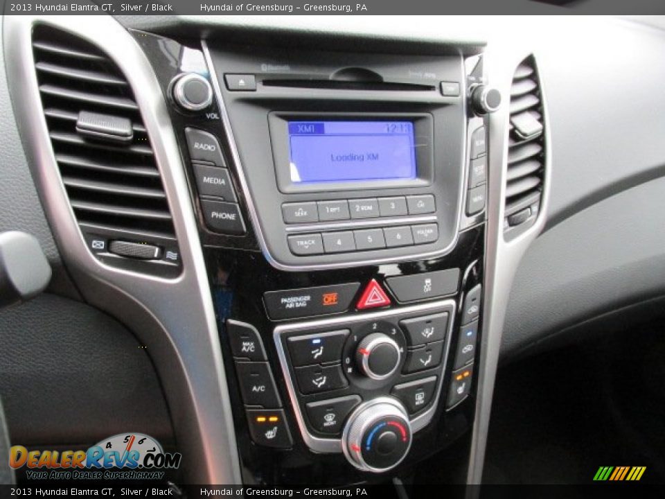2013 Hyundai Elantra GT Silver / Black Photo #9