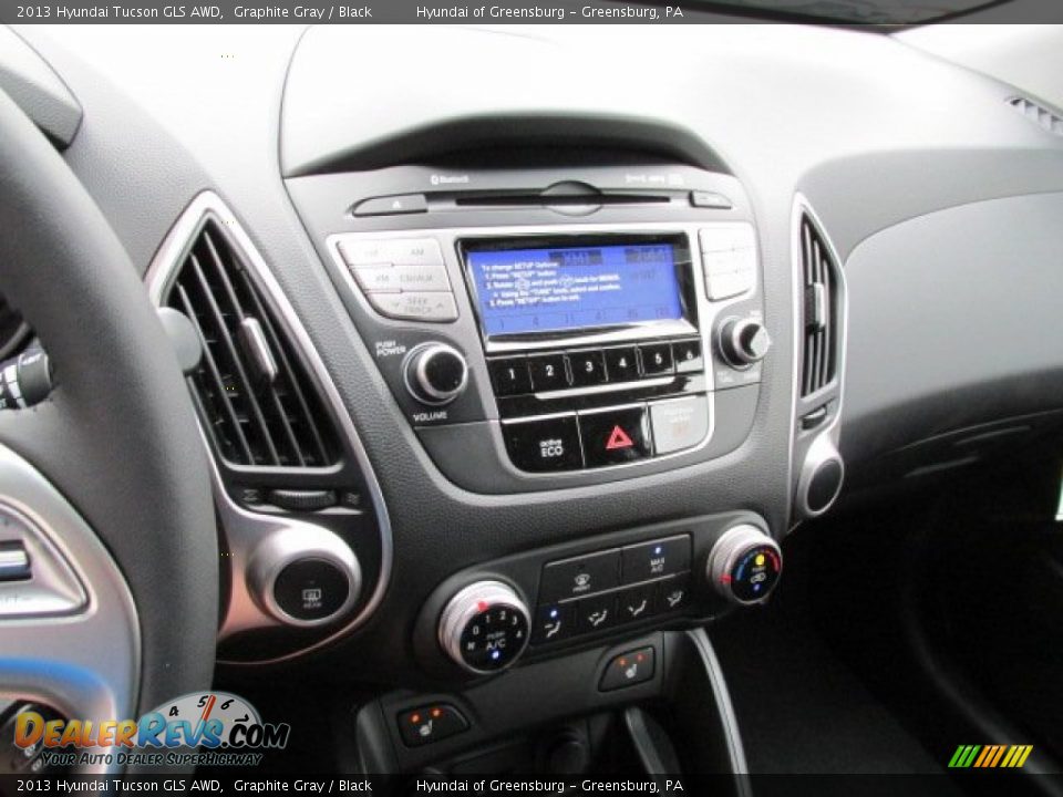 2013 Hyundai Tucson GLS AWD Graphite Gray / Black Photo #8