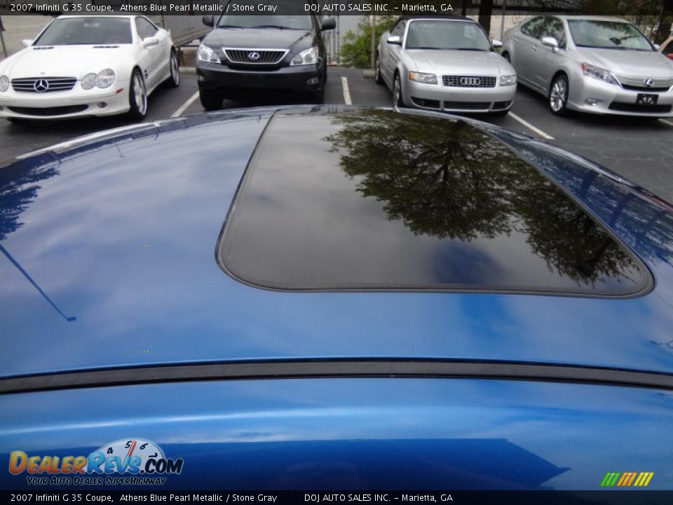 Sunroof of 2007 Infiniti G 35 Coupe Photo #27