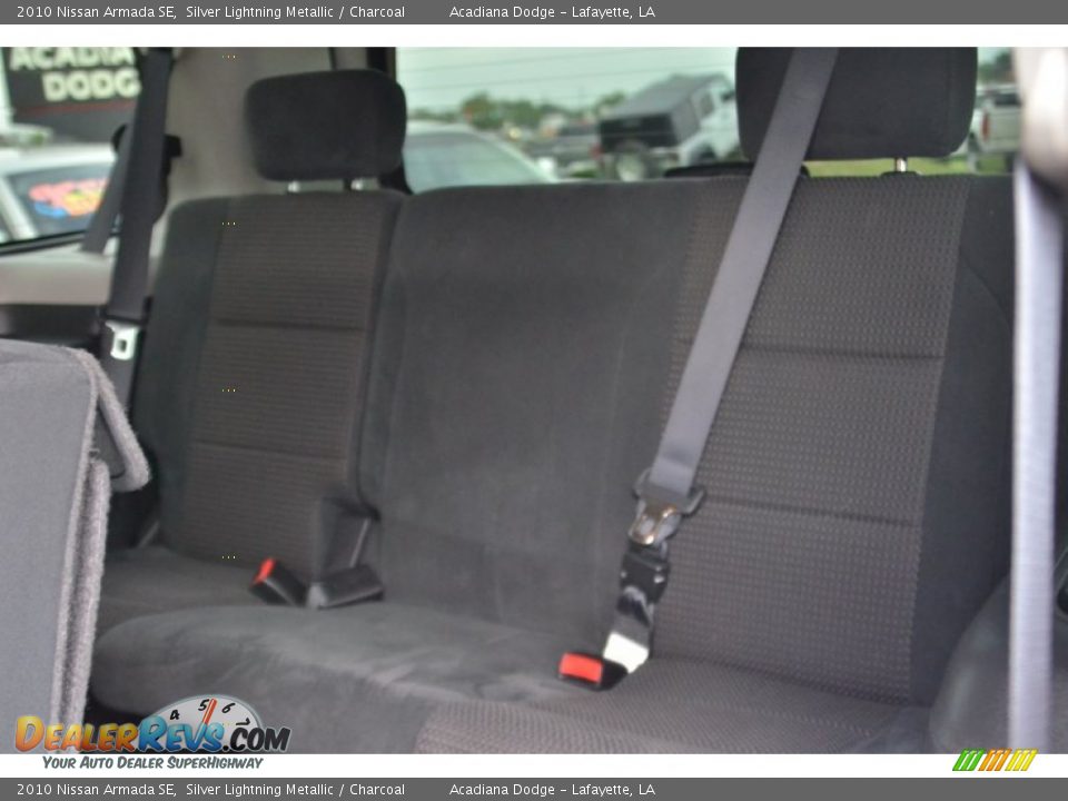 2010 Nissan Armada SE Silver Lightning Metallic / Charcoal Photo #20