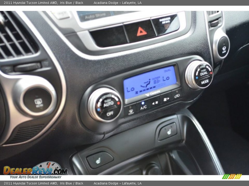 2011 Hyundai Tucson Limited AWD Iris Blue / Black Photo #27