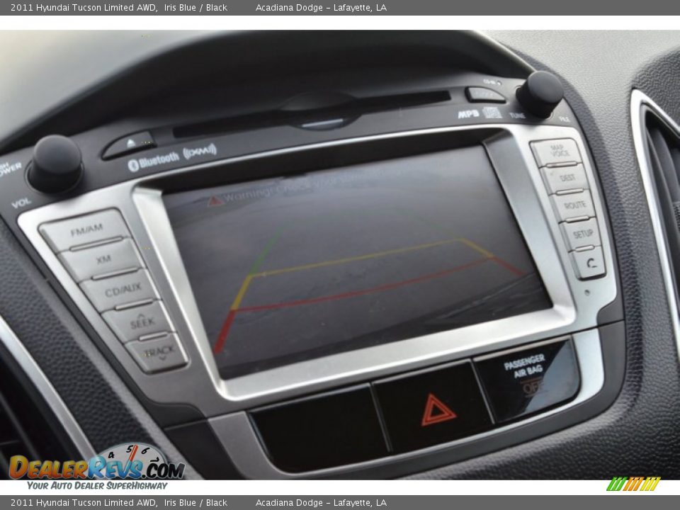 2011 Hyundai Tucson Limited AWD Iris Blue / Black Photo #30