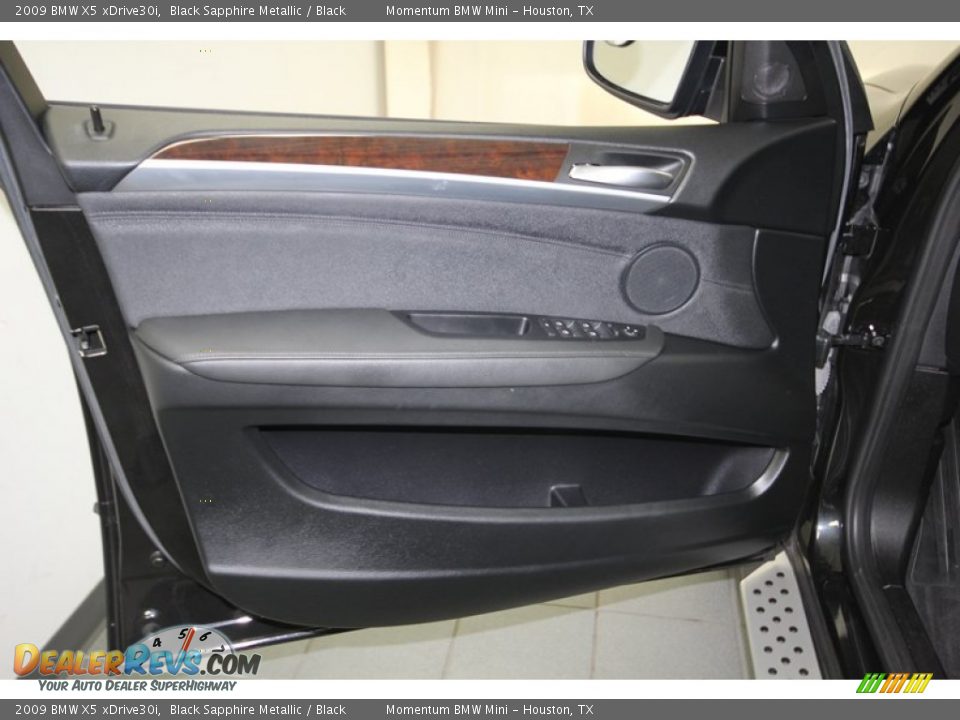 2009 BMW X5 xDrive30i Black Sapphire Metallic / Black Photo #18