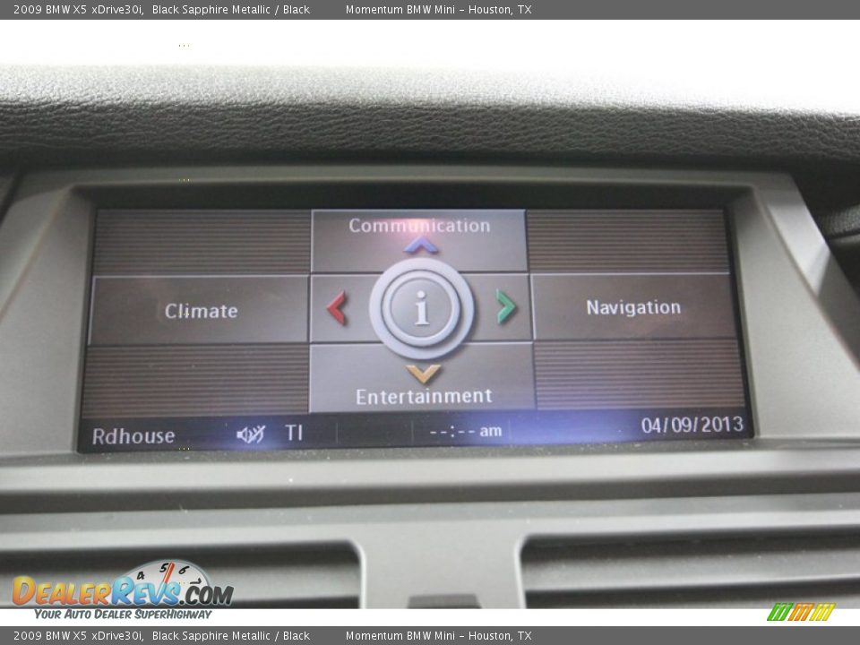 2009 BMW X5 xDrive30i Black Sapphire Metallic / Black Photo #22