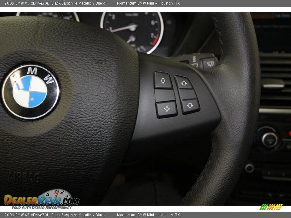 2009 BMW X5 xDrive30i Black Sapphire Metallic / Black Photo #29