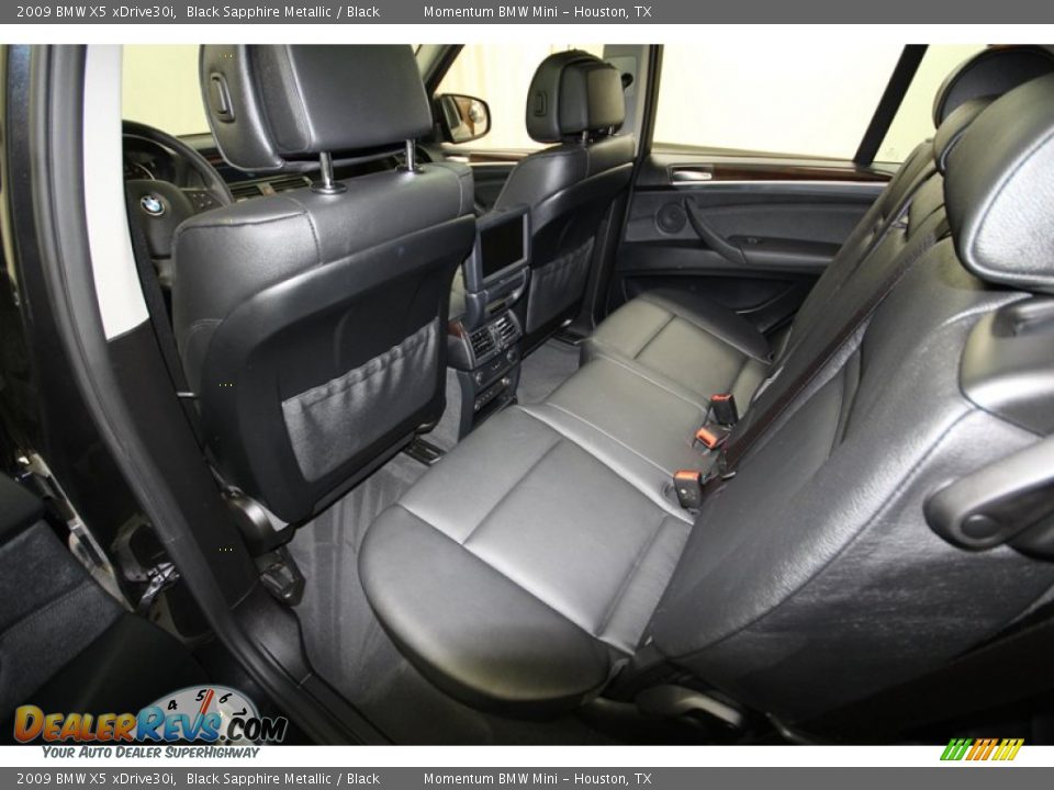 2009 BMW X5 xDrive30i Black Sapphire Metallic / Black Photo #31
