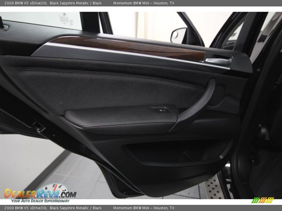 2009 BMW X5 xDrive30i Black Sapphire Metallic / Black Photo #32