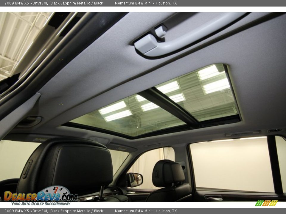 2009 BMW X5 xDrive30i Black Sapphire Metallic / Black Photo #36