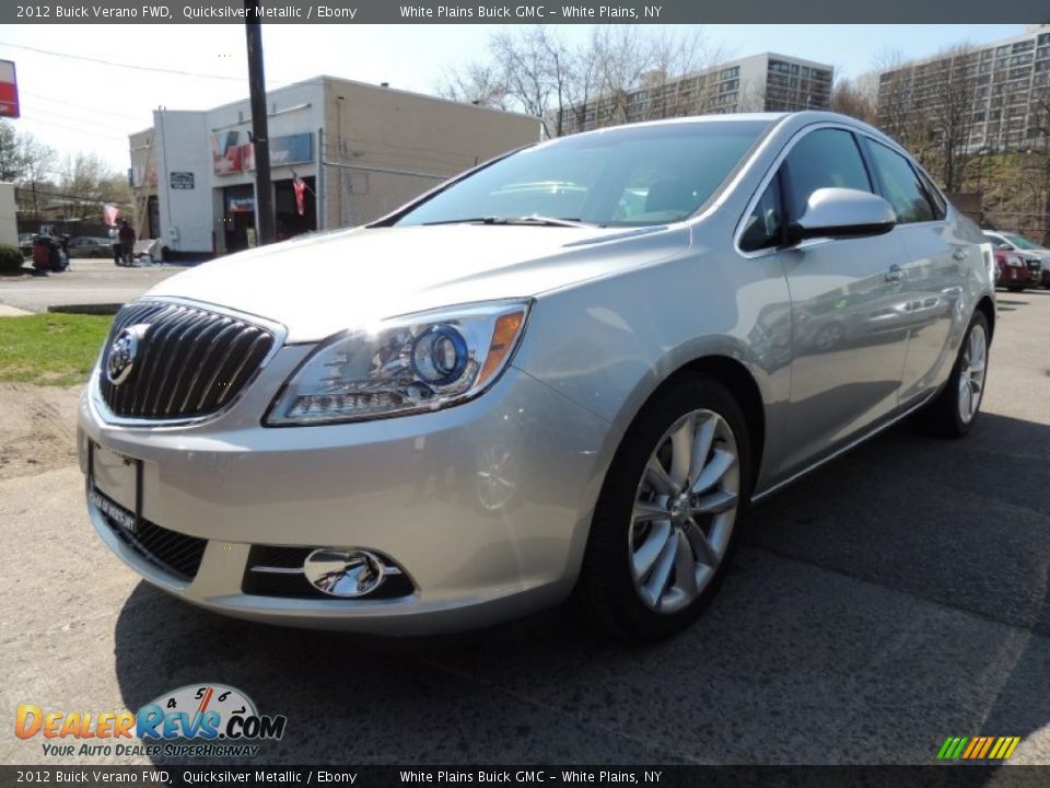 2012 Buick Verano FWD Quicksilver Metallic / Ebony Photo #1