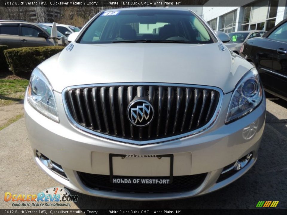 2012 Buick Verano FWD Quicksilver Metallic / Ebony Photo #2