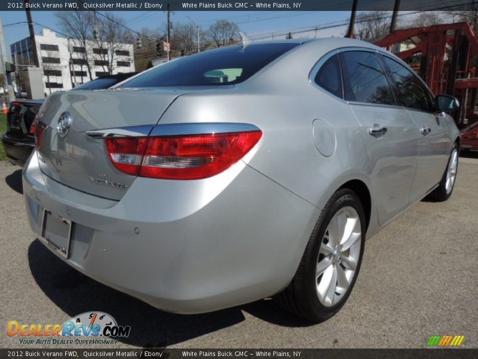 2012 Buick Verano FWD Quicksilver Metallic / Ebony Photo #6