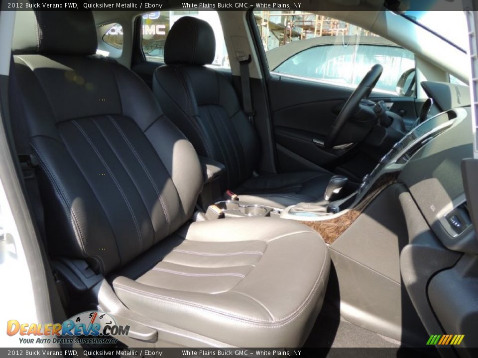 2012 Buick Verano FWD Quicksilver Metallic / Ebony Photo #11
