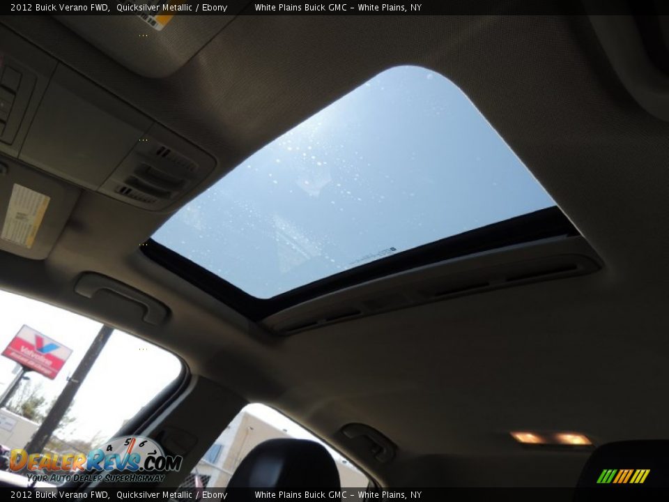 2012 Buick Verano FWD Quicksilver Metallic / Ebony Photo #15