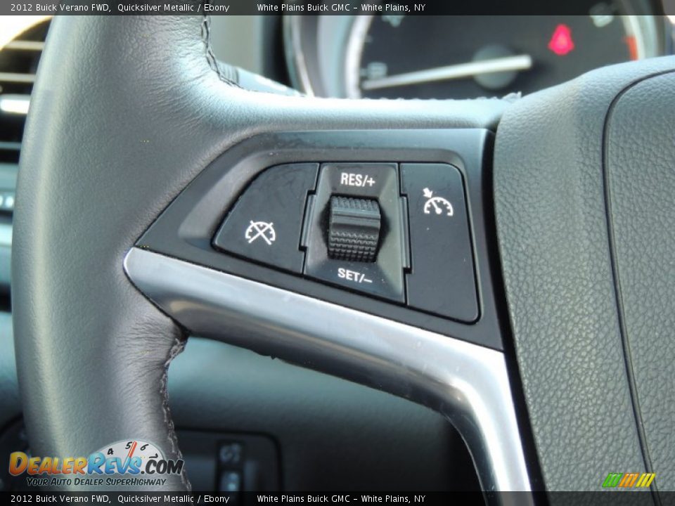 2012 Buick Verano FWD Quicksilver Metallic / Ebony Photo #20
