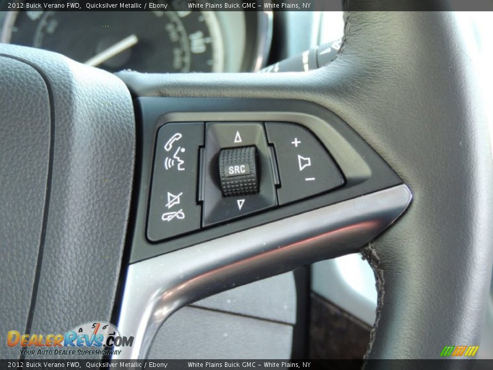 2012 Buick Verano FWD Quicksilver Metallic / Ebony Photo #21