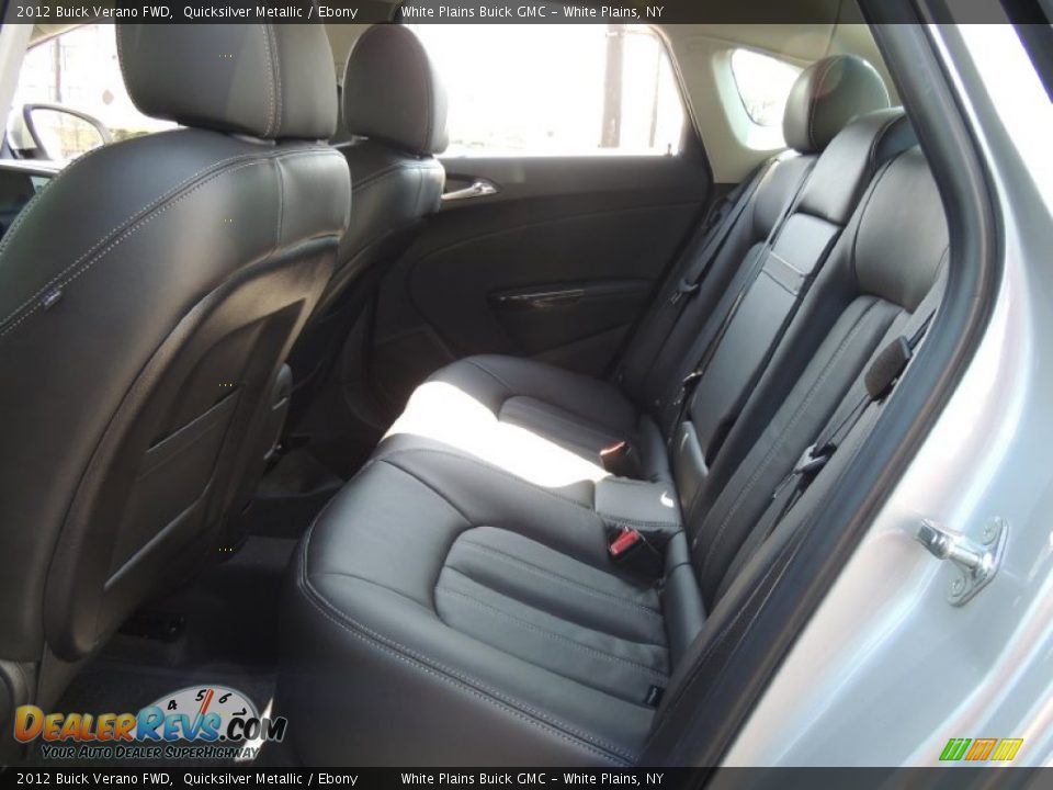 2012 Buick Verano FWD Quicksilver Metallic / Ebony Photo #23