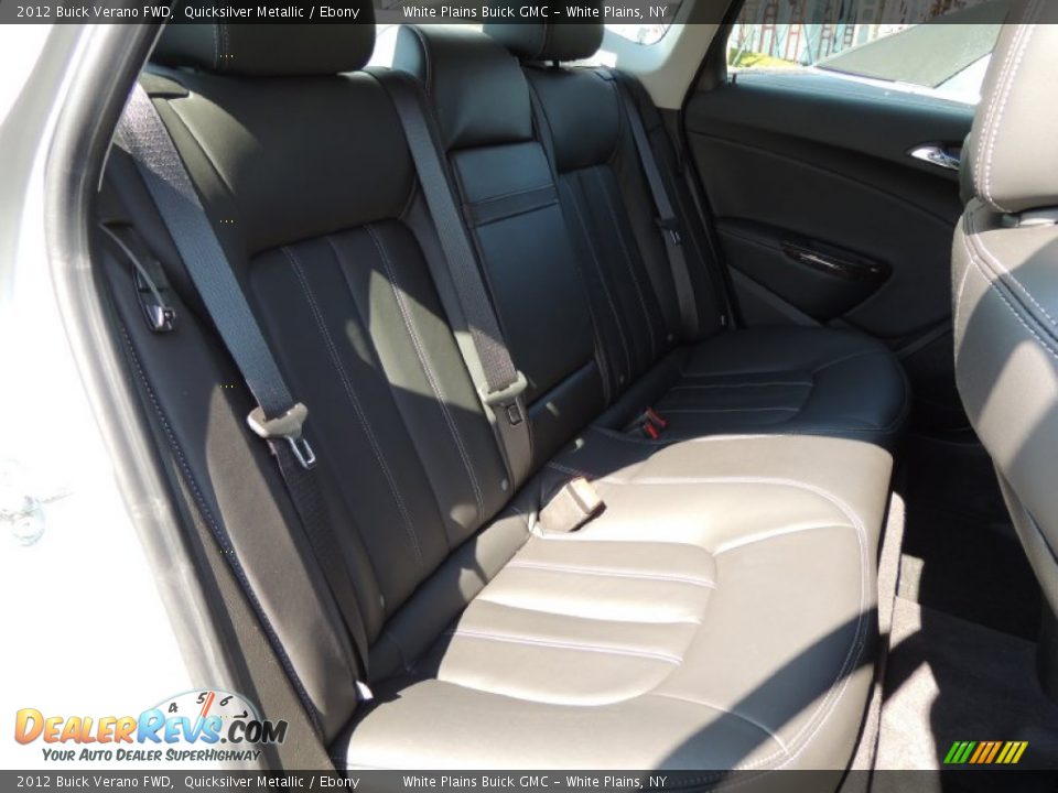 2012 Buick Verano FWD Quicksilver Metallic / Ebony Photo #26