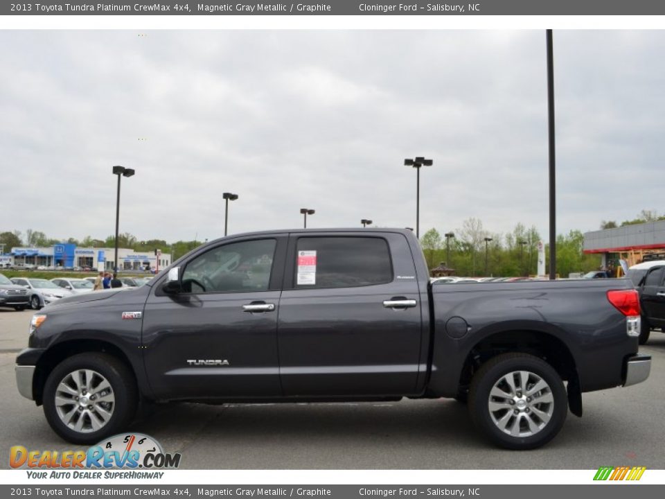 Magnetic Gray Metallic 2013 Toyota Tundra Platinum CrewMax 4x4 Photo #2